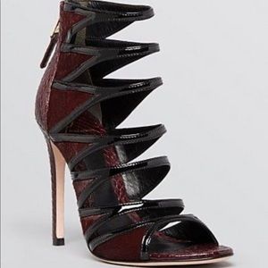 Brian Atwood Open Toe Strappy Eve Heel